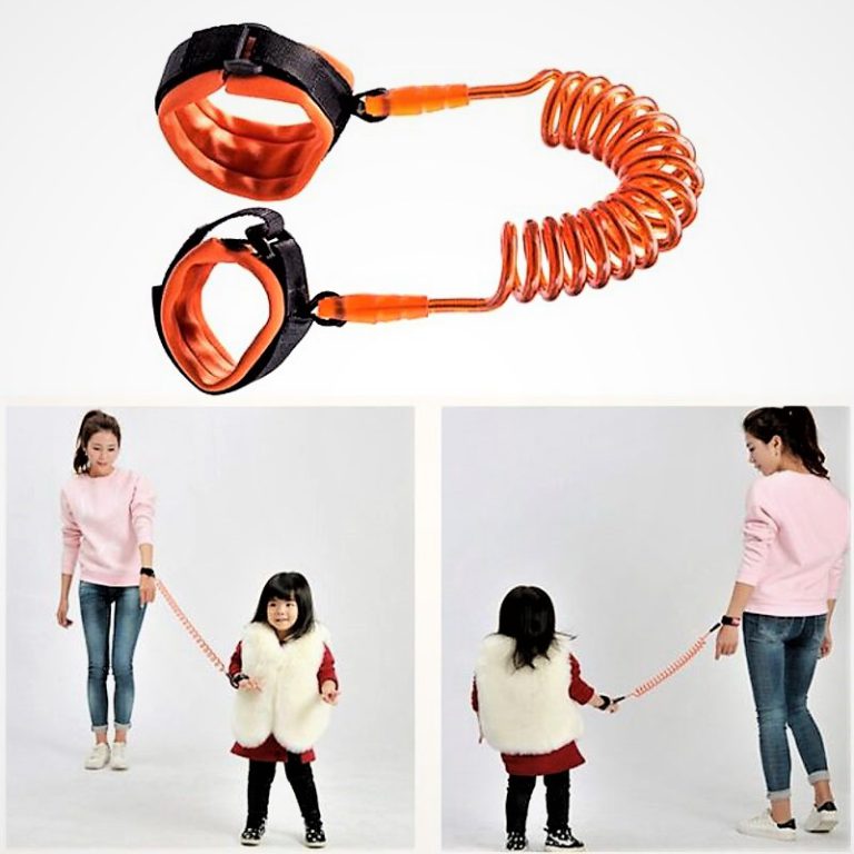 Anti-Lost Wrist Link for Kids | Child Safety Harness Strap for Travel & Crowded Areas