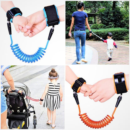 Anti-Lost Wrist Link for Kids | Child Safety Harness Strap for Travel & Crowded Areas