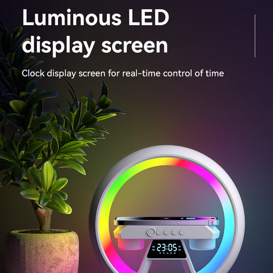 LED Wireless Charging Speaker